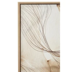Astratto Set Of 2 Scribble Design Wall Art - Natural - 63x93cm -Homebase Furniture Store 14821054 7845057938596342